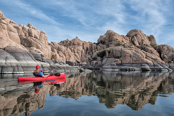Watson Lake, AZ kayak