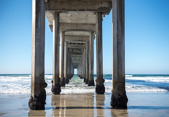 San Diego Ellen Browning Scripps pier