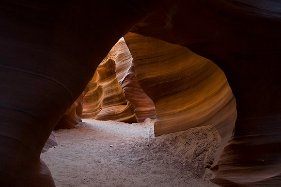 slot canyon, Utah
