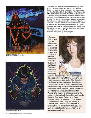 Canadian Brushstroke magazine 4/4