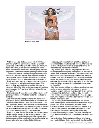 Canadian Brushstroke magazine 3/4