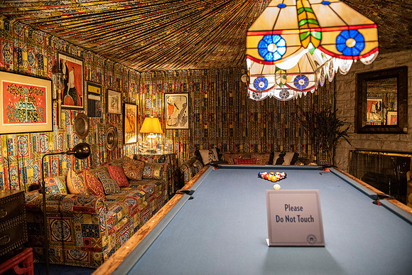 Memphis Graceland pool room 1