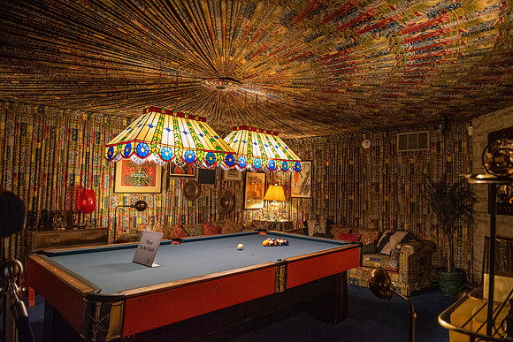 Memphis Graceland pool room 3