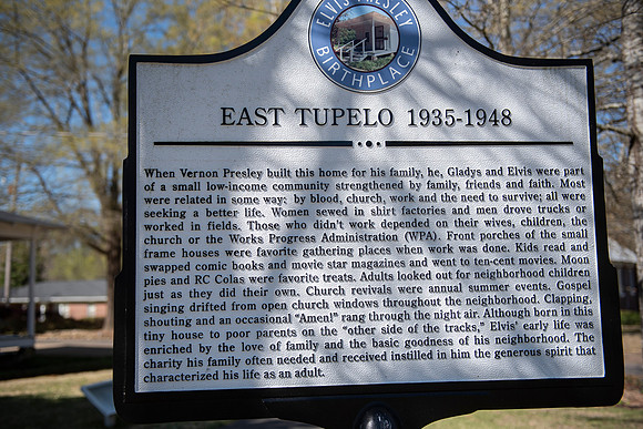 Tupelo MS Elivs birthplace
