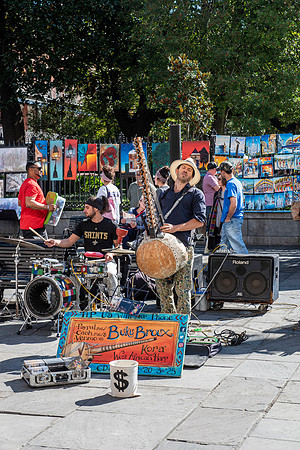 New Orleans Jackson Square artists 2