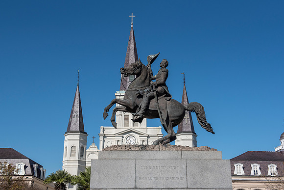 New Orleans Andrew Jackson statue
