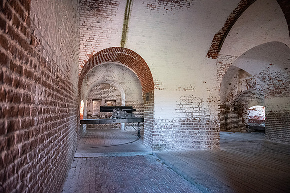 Savannah fort pulaski cannon 2