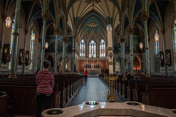 Savannah church interior