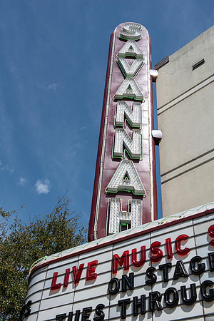 Savannah theatre marquee