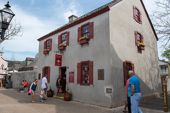Florida St. Augustine old town street 3