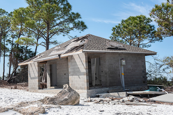 Florida Mashes Sands Beach hurricane damage 3