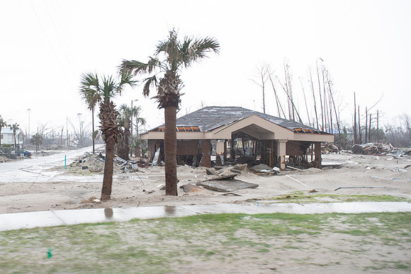 Florida Mexico Beach hurricane damage 3
