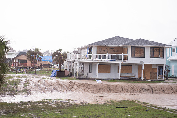 Florida Mexico Beach hurricane damage 1