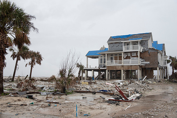 Florida Mexico Beach hurricane damage 17